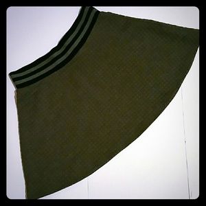 Dark Grey Flared Skater Miniskirt NWOT